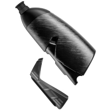 Elite Crono CX MY23 Bottle and Carbon Cage Kit – Black, 500 mL