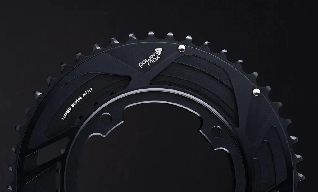 Gravel Power2max 2x Chainrings 104 BCD