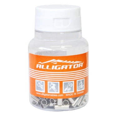 Alligator HPB13-1 silver ferrules for 4mm housing, pack of 200