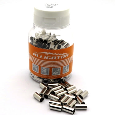 Alligator HPB04 silver ferrules for 5mm housing, pack of 200