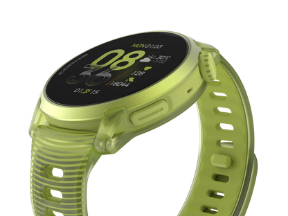 COROS PACE 4 Aluminium Silicone Band – Neon Yellow