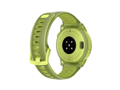 COROS PACE 4 Aluminium Silicone Band – Neon Yellow