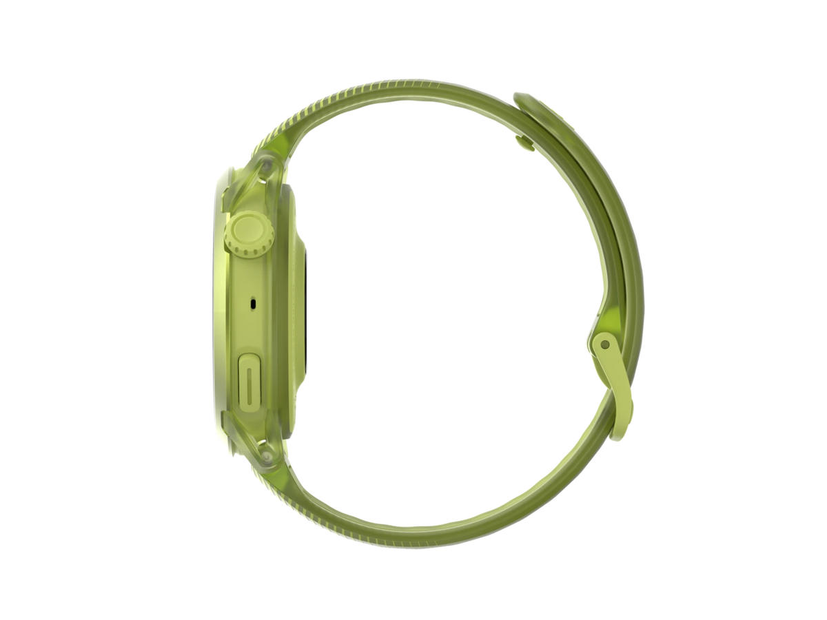 COROS PACE 4 Aluminium Silicone Band – Neon Yellow