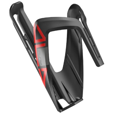 Elite Ala 74 mm bottle cage in black and red