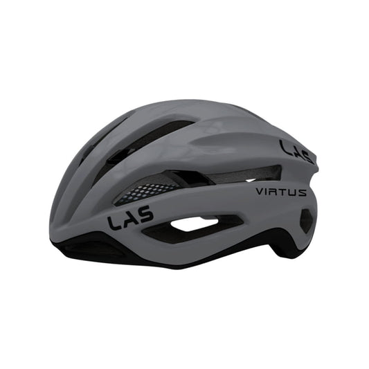 LAS Virtus matte grey and black helmet