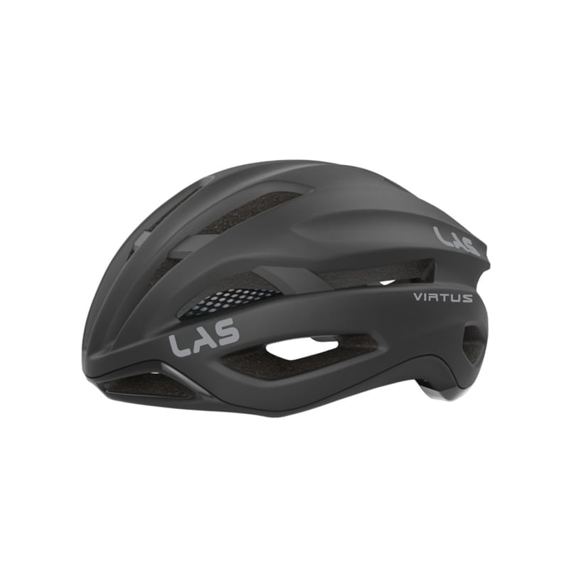LAS Virtus matte black helmet
