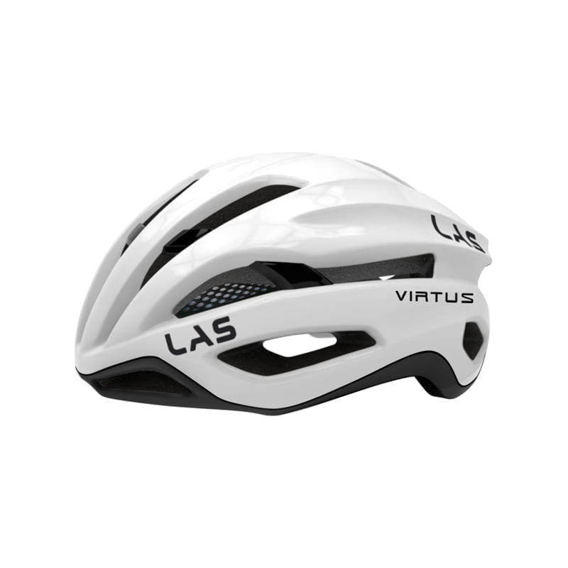 LAS Virtus white and black helmet